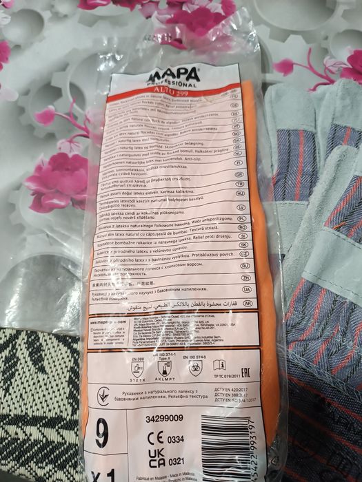 Робочі рукавиці і перчаткі, різні