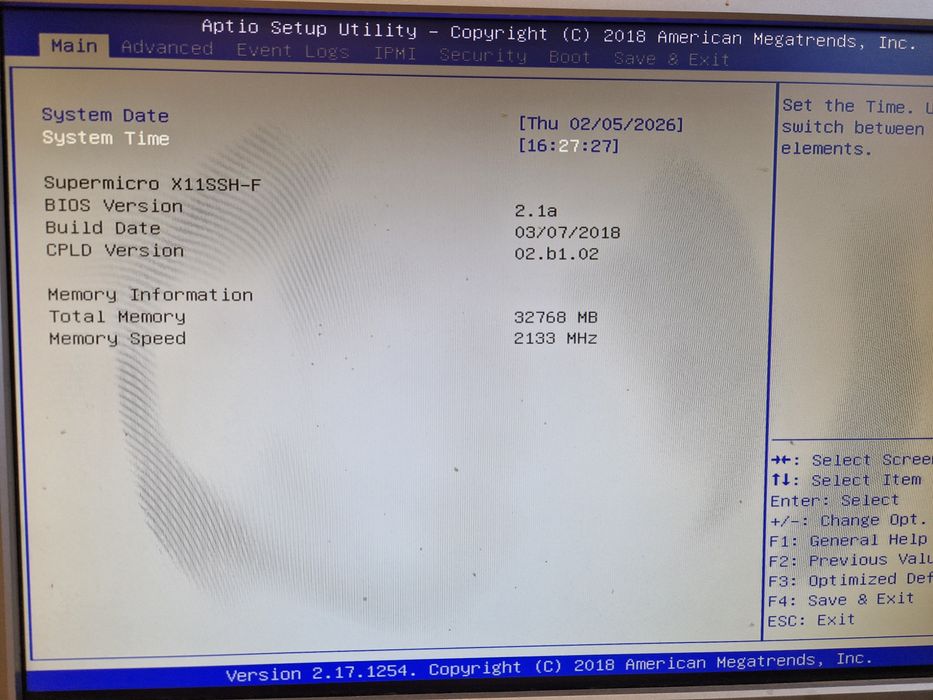 Intel xeon e3 1220 v6 +SuperMicro X11SSH-F