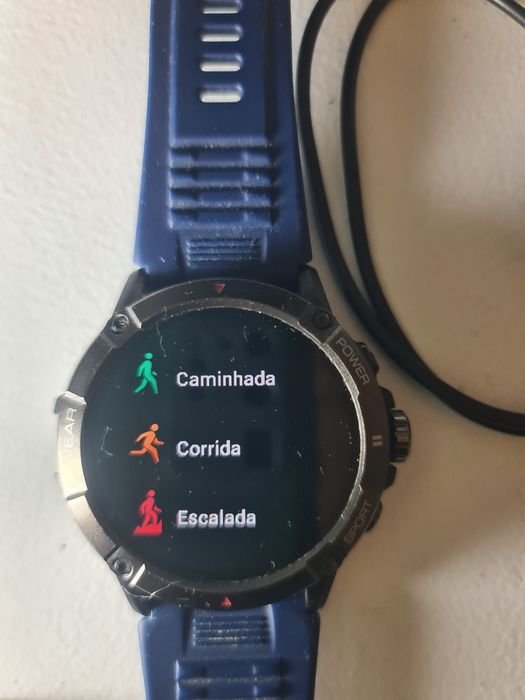 Smartwatch G-Wear Completo, Atende Chamadas, Câmara Remota 2 bracelete