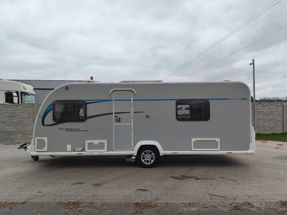 Bailey Pursuit R Mover Srebrna Piękna Przyczepa Alu Tech