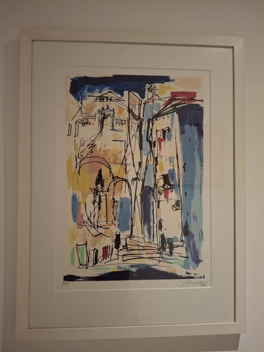 Prova de Artista - Quadro Artur Bual