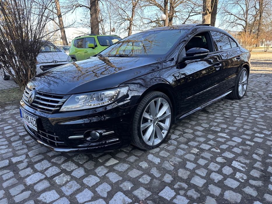 Volkswagen Passat CC 2.0TDI 184KM R-line Led Bi-Xenon Navi Kamera Skóra Szyberdach Radar