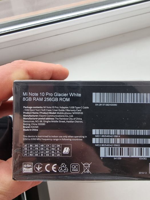 Xiaomi MI Note 10 Pro 8/256GB