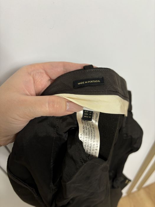 Штани брюки шоколадні massimo dutti