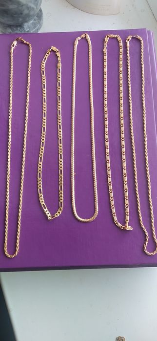 Браслет . Цепочка. Кулон.  Медицинское золото.