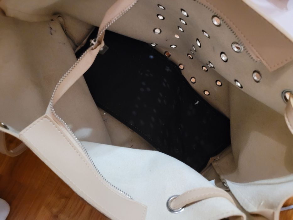 Torebka beżowa yups