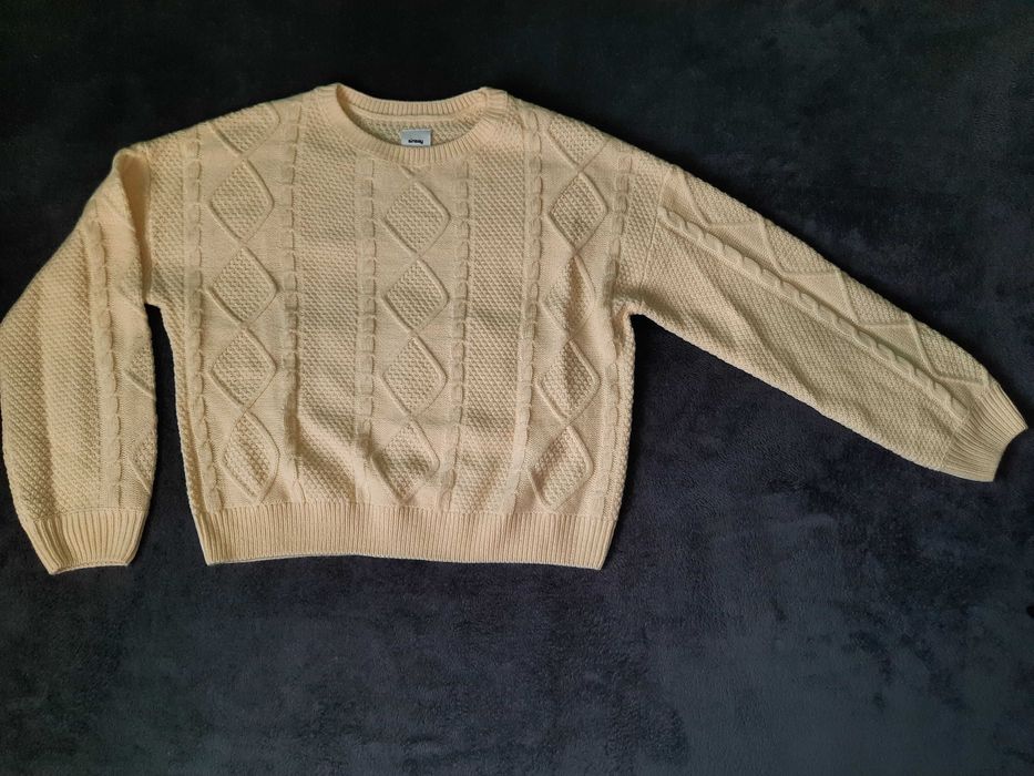 sweterek żółty Sinsay