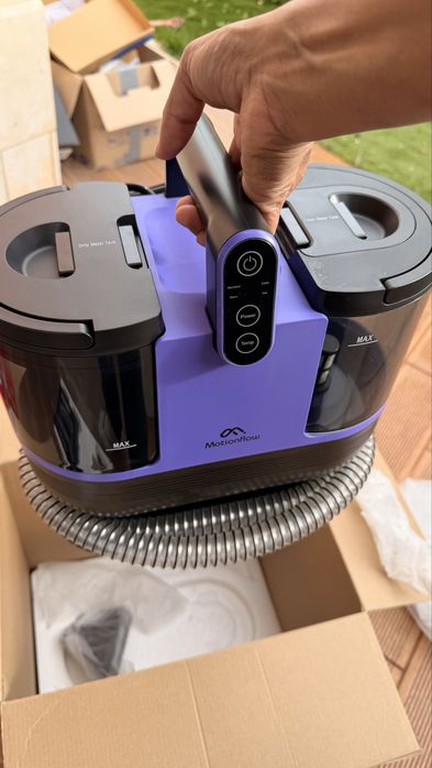 Limpador de carpete novo