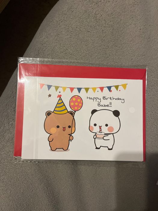 Kartka urodzinowa Bubu i dudu