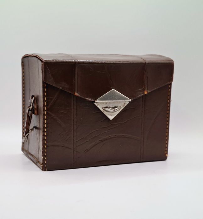 BALDA Micky Rollbox II 1932 – rzadki BOX 127 + futerał + stare dokumenty