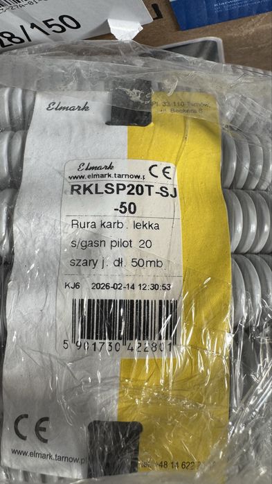 Rura karbowana 50 metrow z pilotem