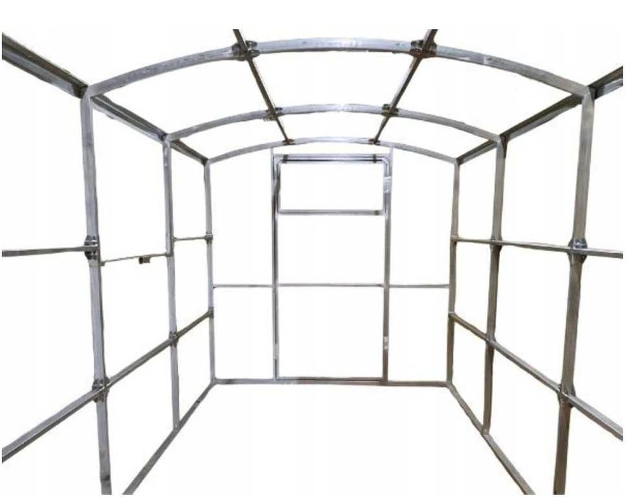 Szklarnia Tunel 2.5x4 2.5x6 2.5x8m z poliwęglanu 4/6 mm Profil 40x20mm