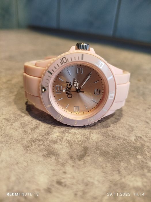 Zegarek Omg różowy