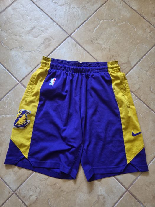 Spodenki Nike NBA LA Lakers Dri-FIT treningowe koszykarskie L