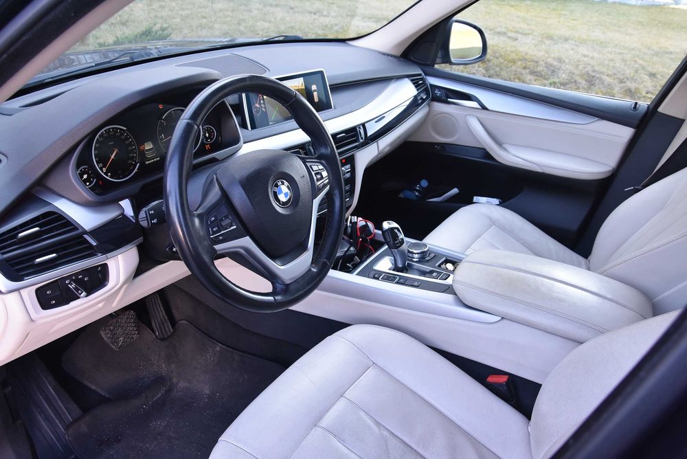 Ładne BMW X5 F15 2015r 3.0D 258KM X-Drive VirtualCocpit Zamiana Polska