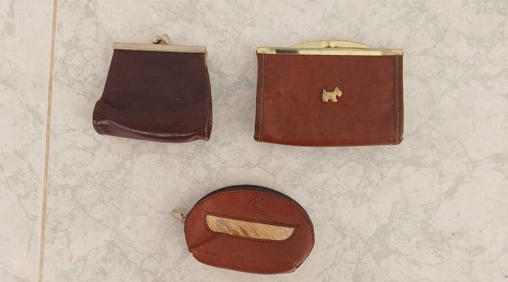 Porta Moedas  em Cabedal