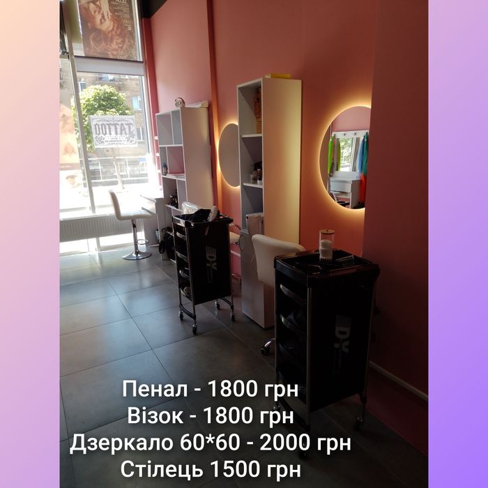 Меблі для салону краси