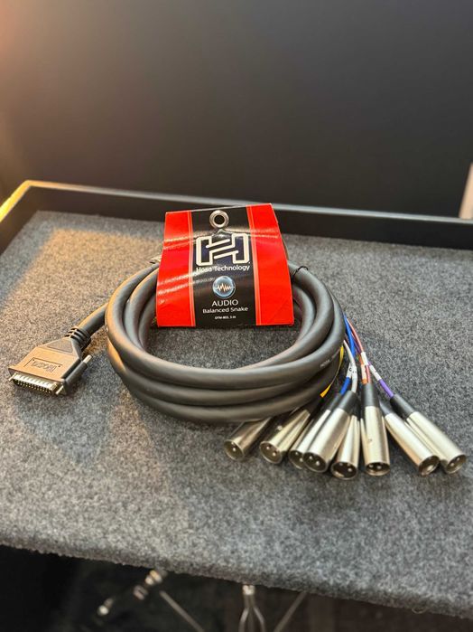 Cabo Hosa DTM-803 - Compatível com DB25 para XLR3M - NOVO!