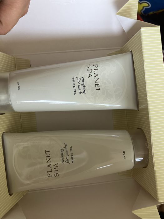Planet Spa Avon maska i zel do mycia twarzy z glinka