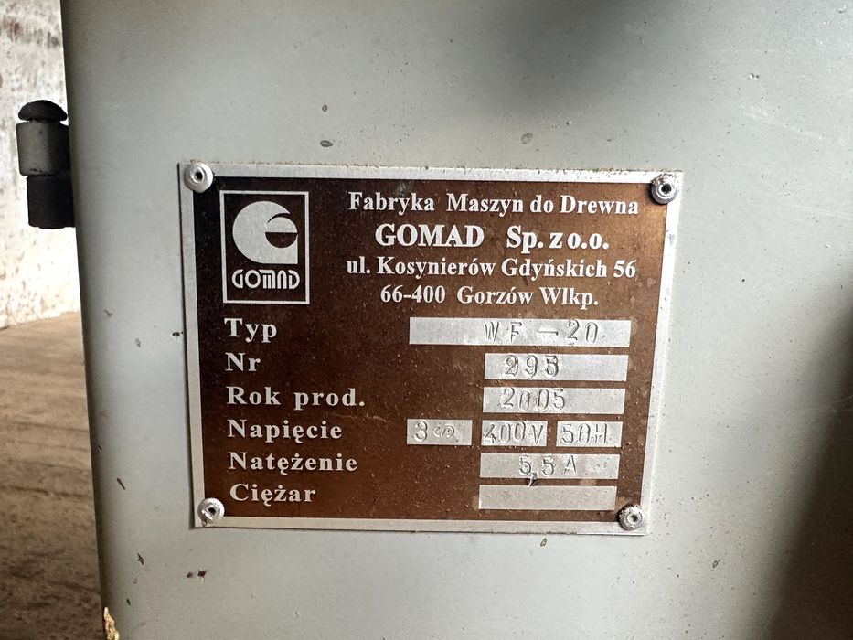 Wiertarko‑frezarka pozioma GOMAD WF‑20