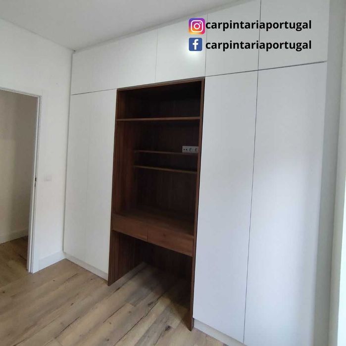 Roupeiro e closet por medida (por orçamento)