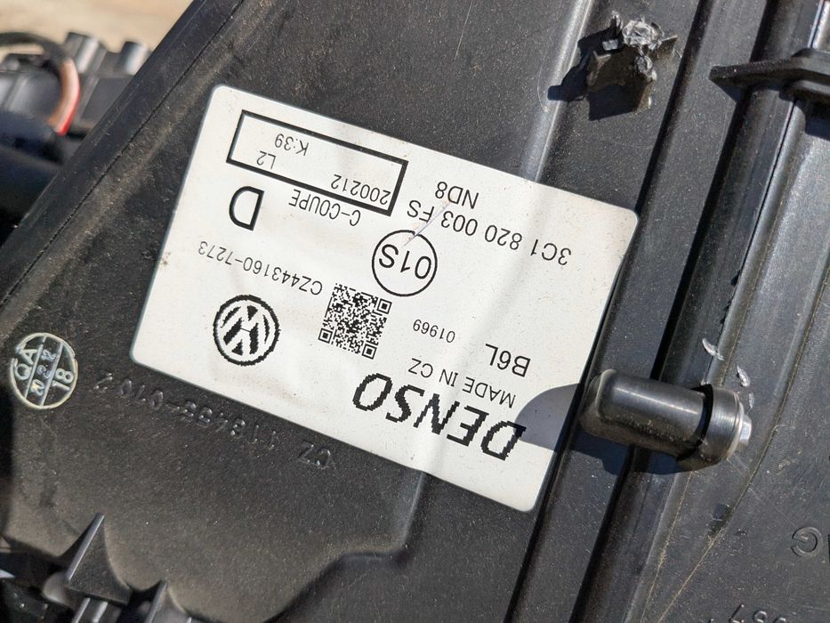 Корпус Пічки Печка Вентилятор Volkswagen Passat B6 B6 CC Моторчик