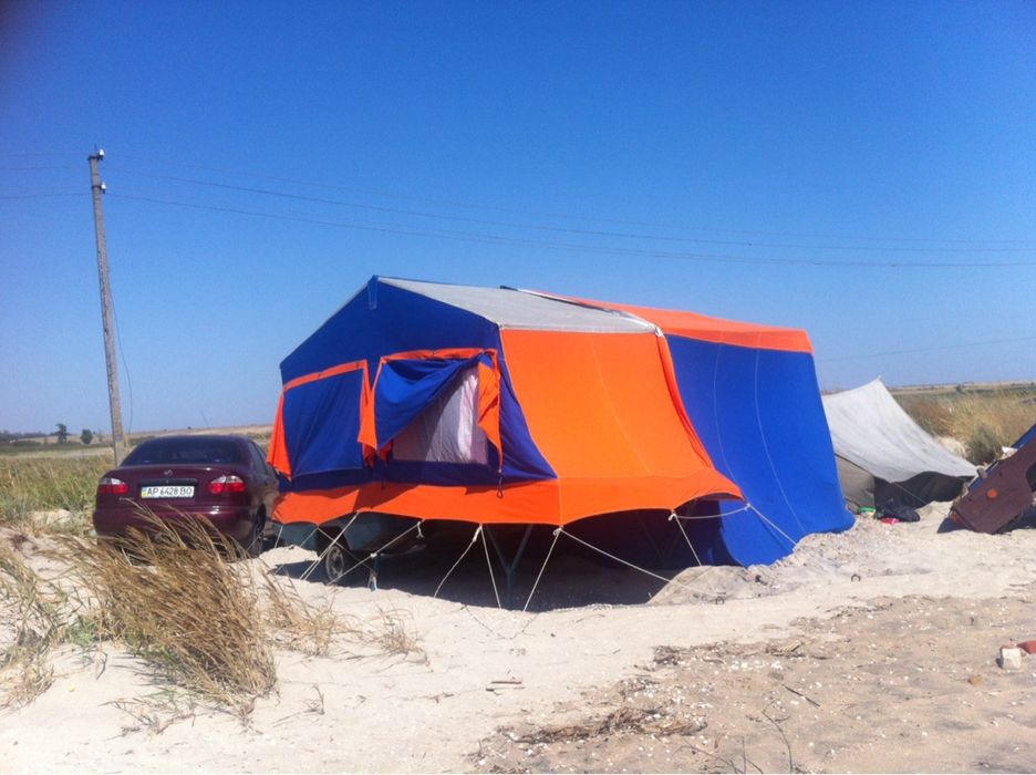 Продам прицеп палатка скиф 1м для рыбалки и отдыха полный комплект