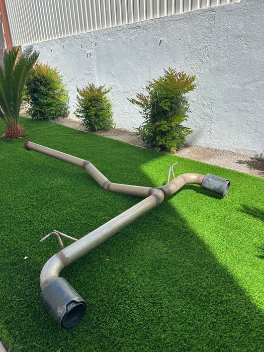 Escape BMW 116i F20 Linha Direta / Straight Pipe