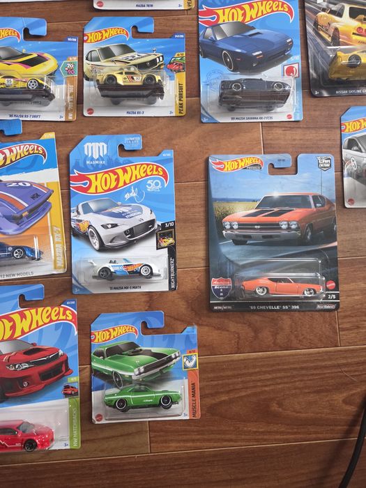 Hot Wheels - Subaru, Mazda i inne