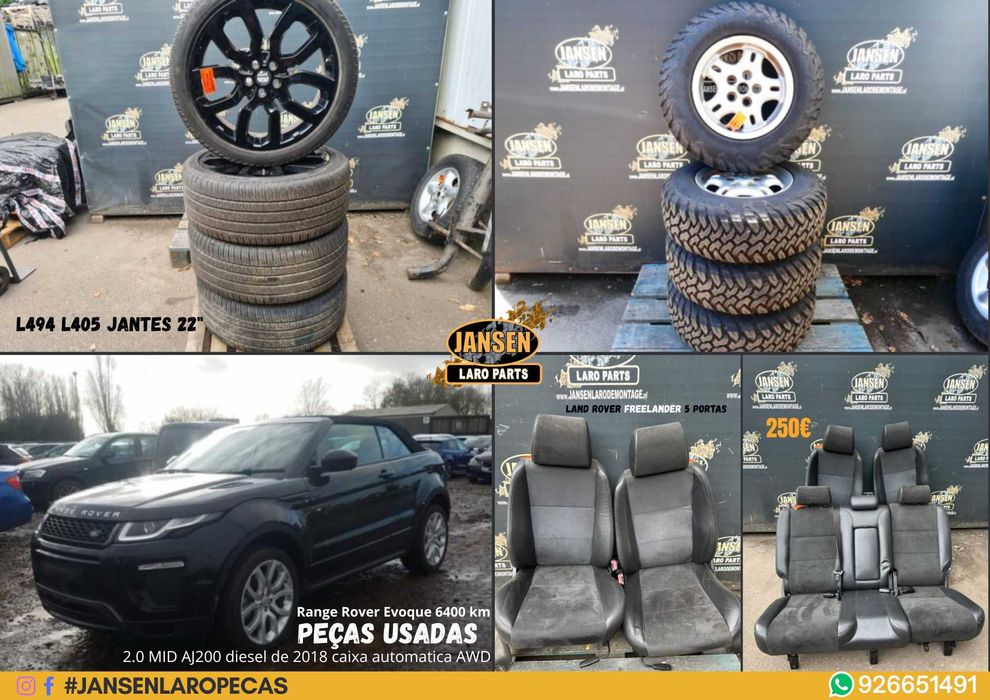 Land Rover Range Rover Peças Usadas