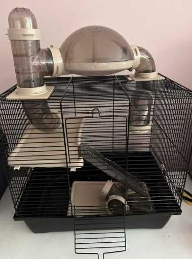 Клітка для миші чи хом’яка з тунелями