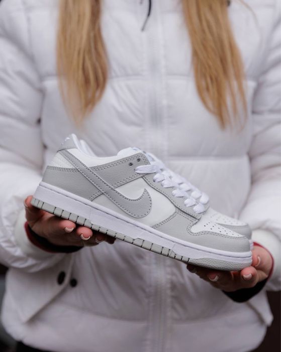 Nike SB Dunk Low White Grey