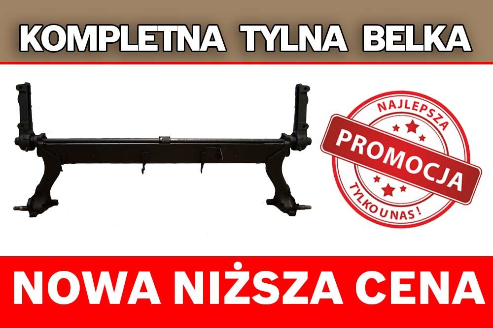 Tylna belka oś Renault Laguna - 3 lata gwarancji PROMOCJA