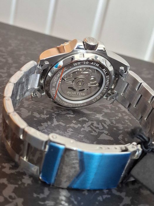 Relógio Norton Scipione GMT Automatico 40mm - Novo