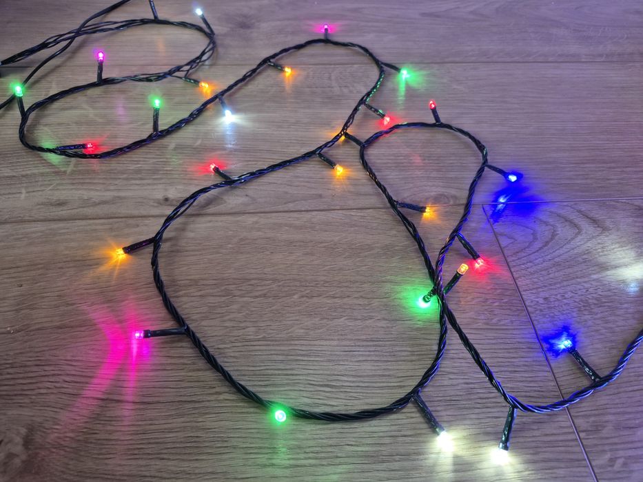 Lampki światełka choinkowe DŁUGIE 1000 LED, mogą być na zewnątrz