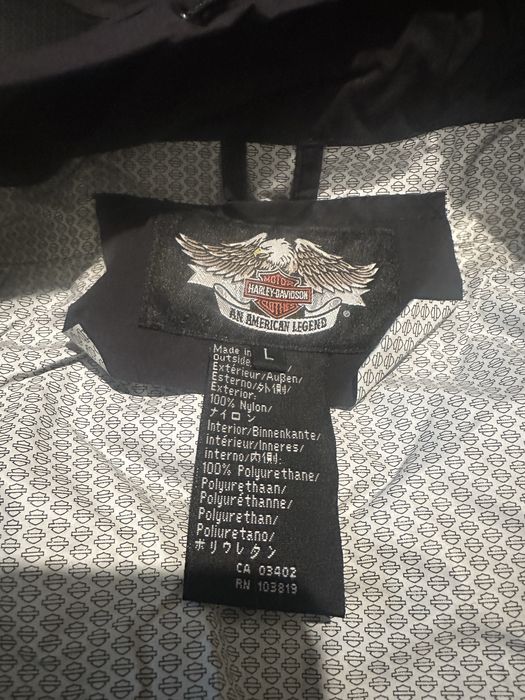 Conjunto Harley-Davidson Camuflado - Blusão+Calças+Bolsa - Tamanho L