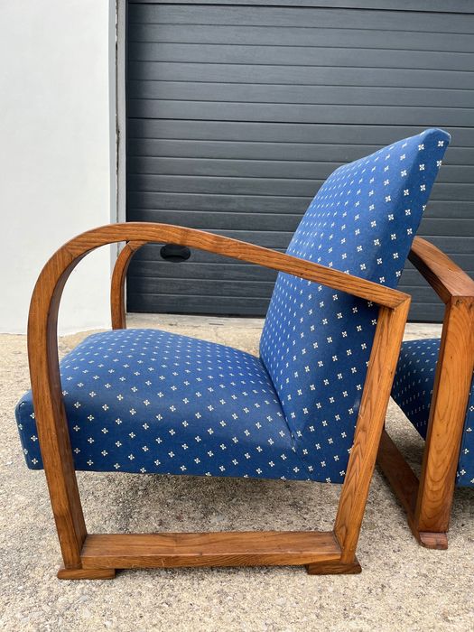Poltronas vintage estilo Art Déco