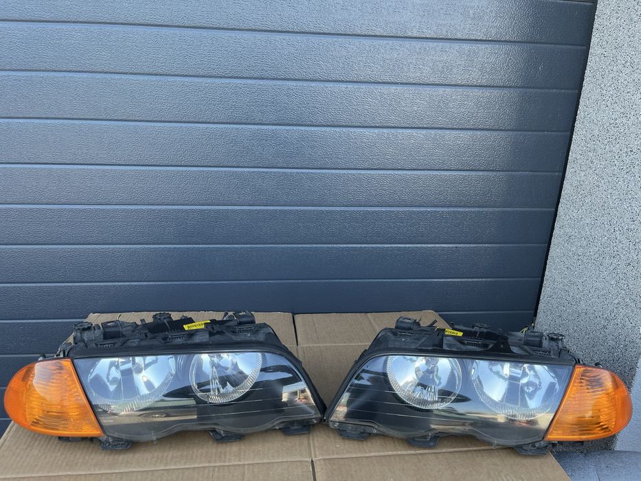 Bmw e46 sedan,kombi lampy przednie przód bosch europa idealne