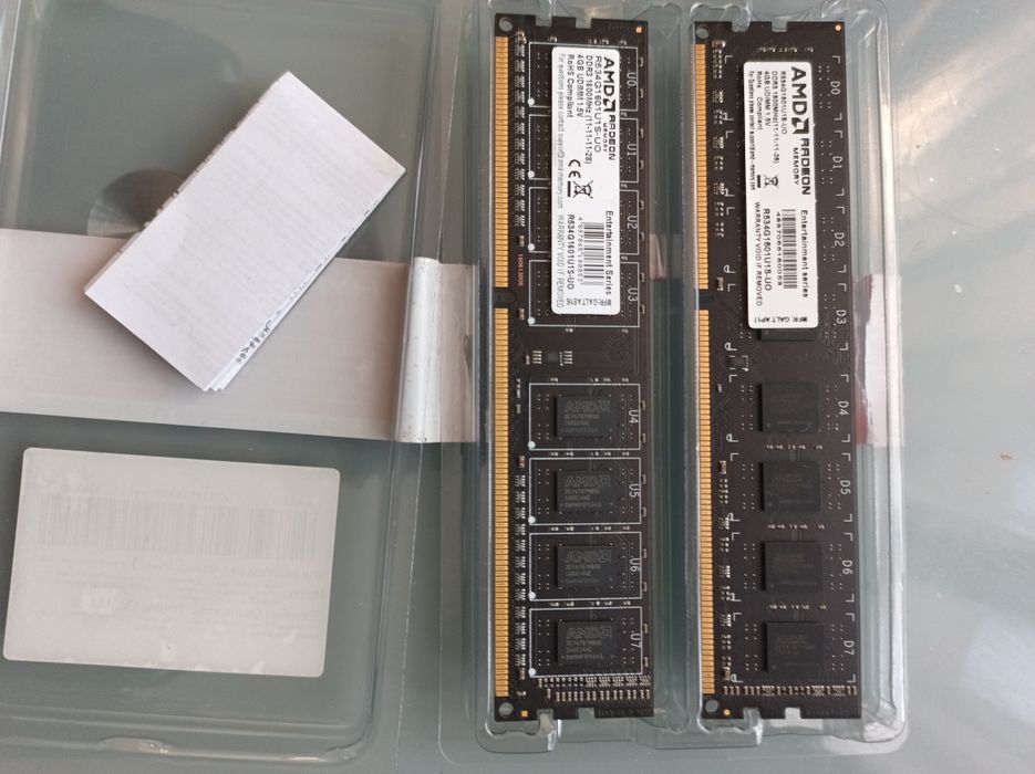 Оперативка DDR 3 2x4 1600