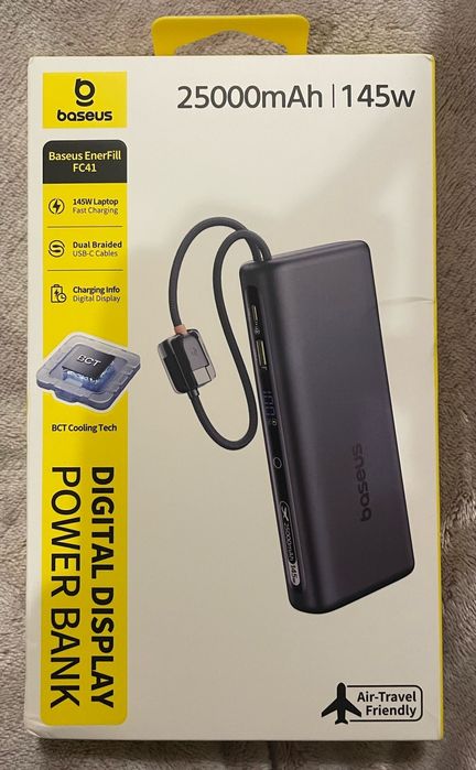 Павербанк Baseus QPow3 20000-25000mah 22.5W - 145W PD QC Power Bank