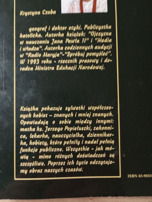 Są takie kobiety. Krystyna Czuba