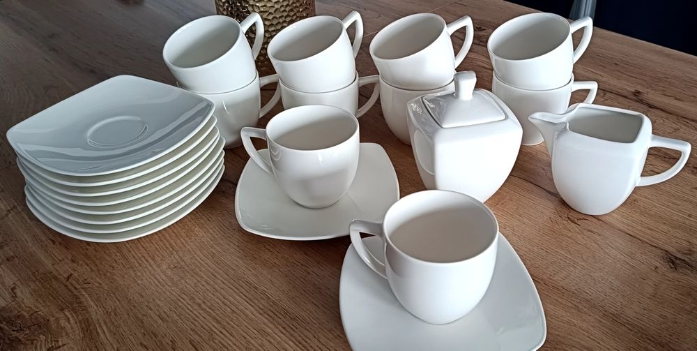 Serwis do kawy porcelana Karolina Hiruni