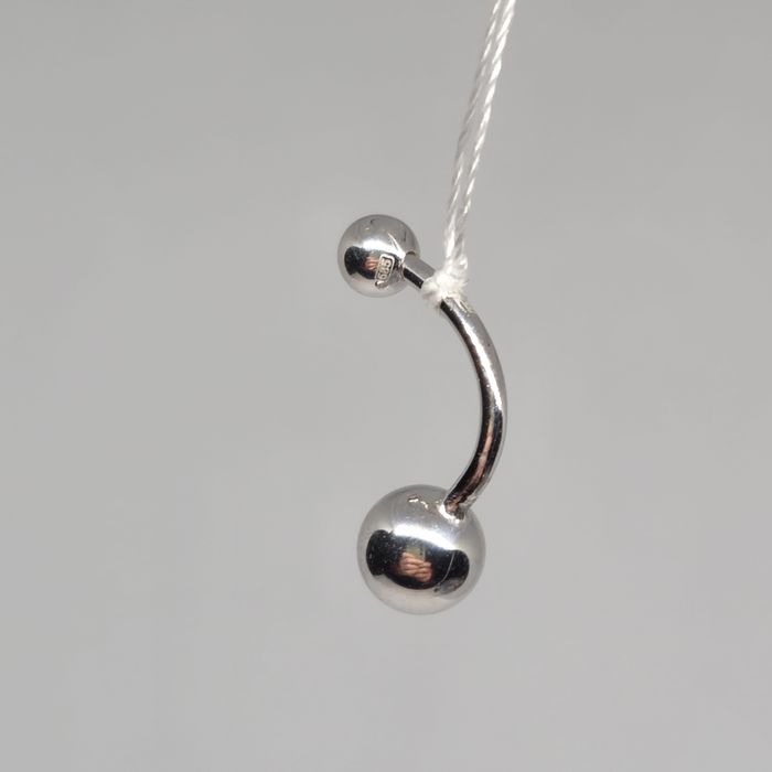 Пірсінг з білого золота. Новий. Sovissimo.