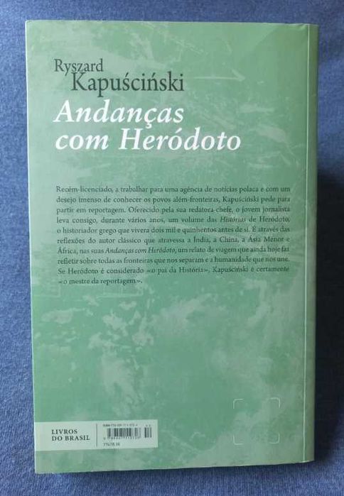 Andanças com Heródoto - Ryszard Kapuscinski