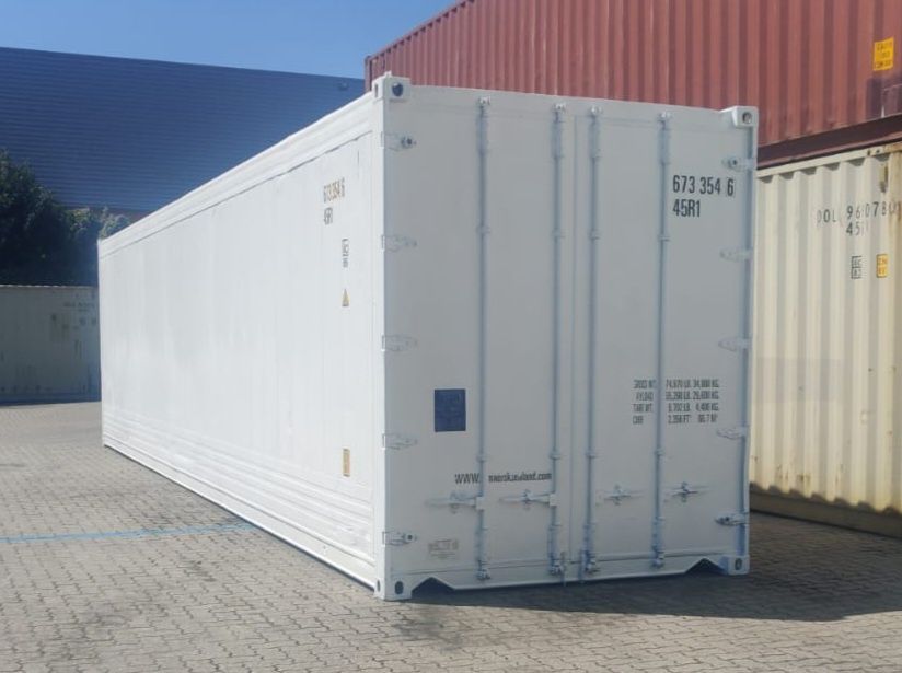 Contentor Frigorífico de 40 pés High Cube (Altura Extra)
