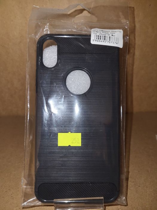 Etui iPhone XS Max - czarne