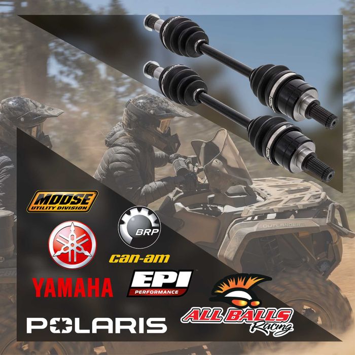Піввісь шрус кулак привід для квадроцикла Can-Am Polaris Yamaha CFmoto TGB Segway Linhai полуось для квадроциклов ATV
