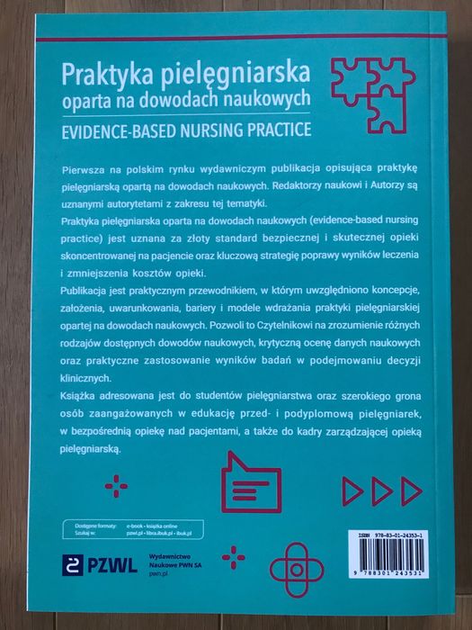 Praktyka pielęgniarska oparta na dowodach naukowych PZWL