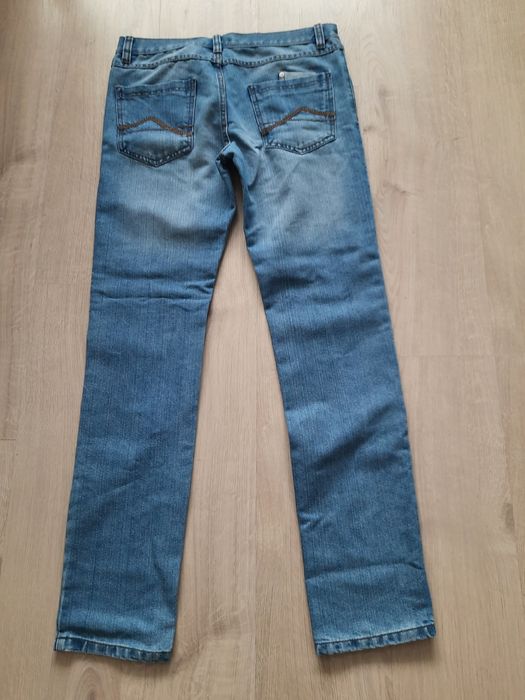 Niebieskie dzinsy "in extenso" slim L88cm/W40