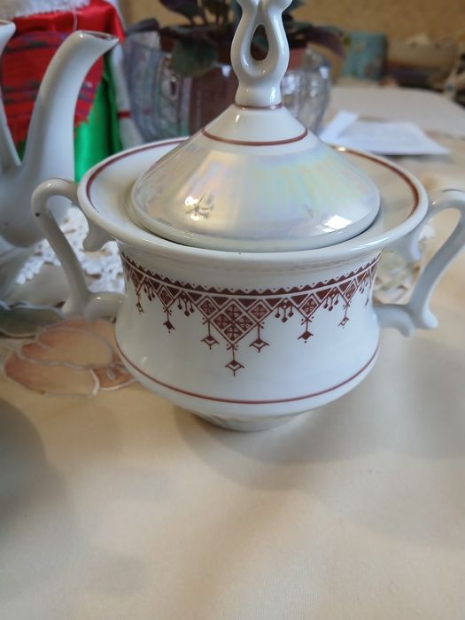 Раритетный чайный сервиз на 6 персон,новый,Баранивка.